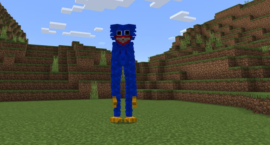 Huggy Waggy in Minecraft