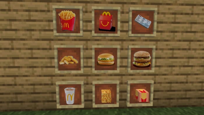 Screenshot of new items from the mac