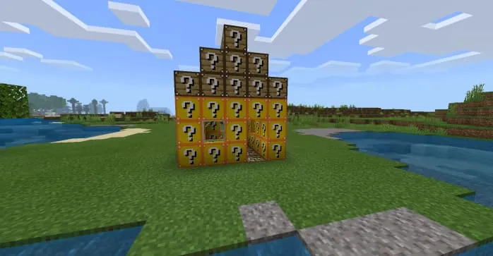 House of blocks of luck