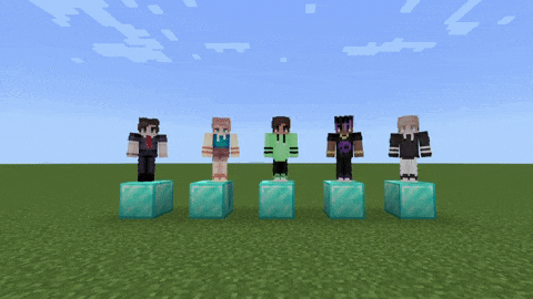 All the guys in Minecraft