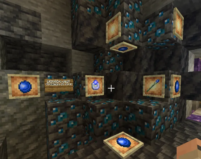 Sapphire ore