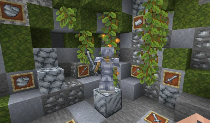 Silver ore and items