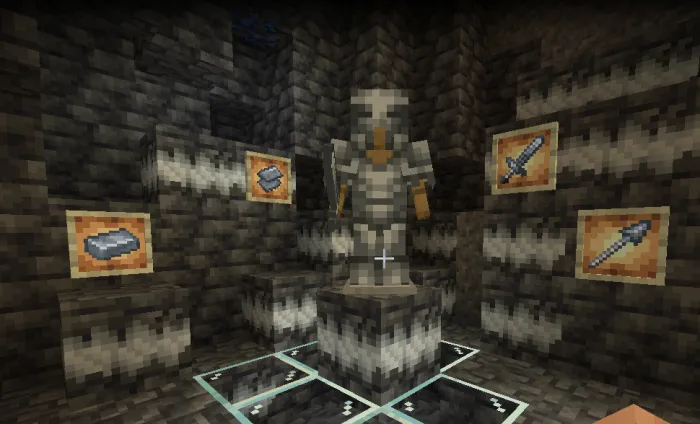 Armor and platinum items