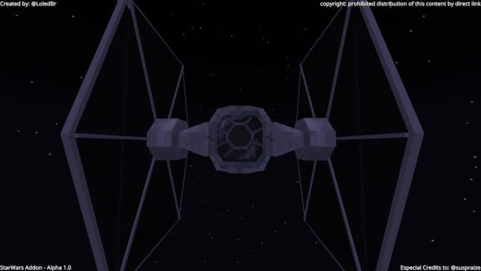 Starfighter in Minecraft