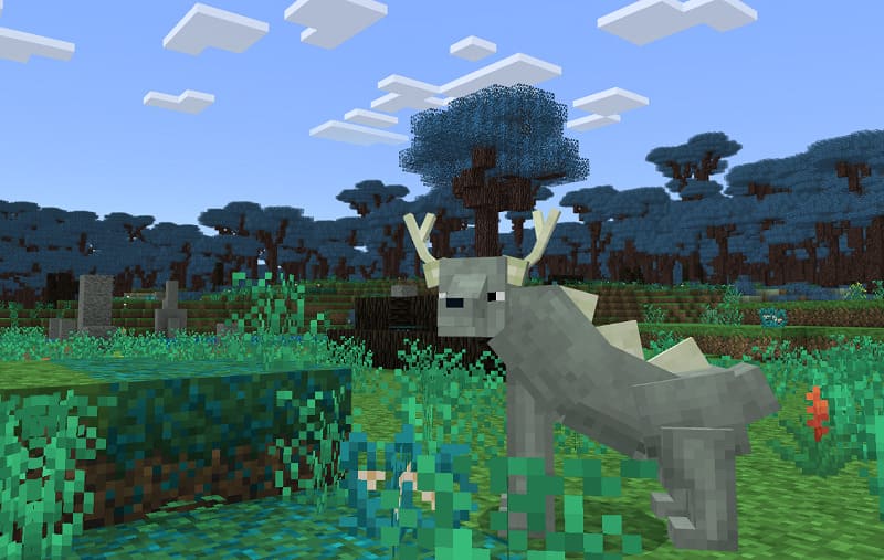 Horned animal in mod