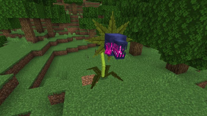 Predatory plant in Minecraft