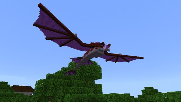 Red naga in Minecraft