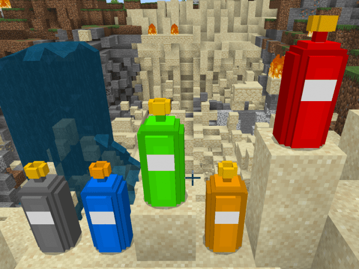 Explosive barrels