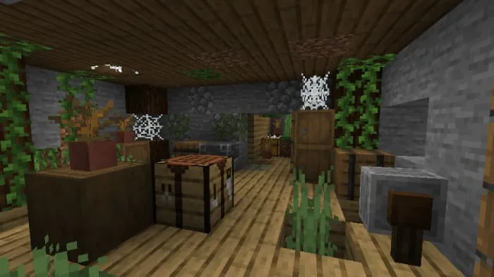 Abandoned house inside