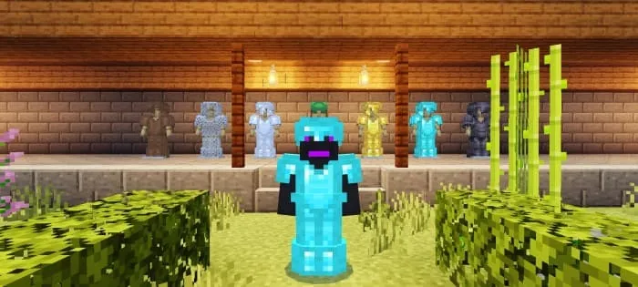 Type of volumetric diamond armor