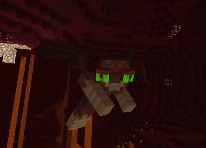 Flying imp in the Cave