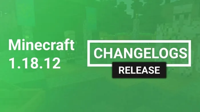 Minecraft PE 1.18.12