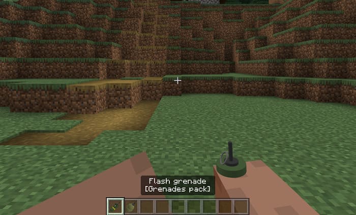 Grenade in Minecraft