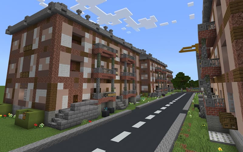 Жилые дома в Minecraft