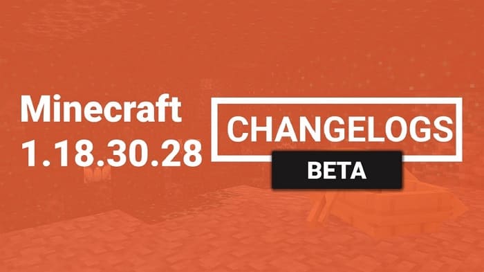 Minecraft PE Beta 1.18.30.28