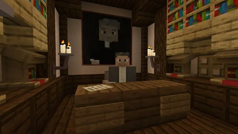 Game character on the map