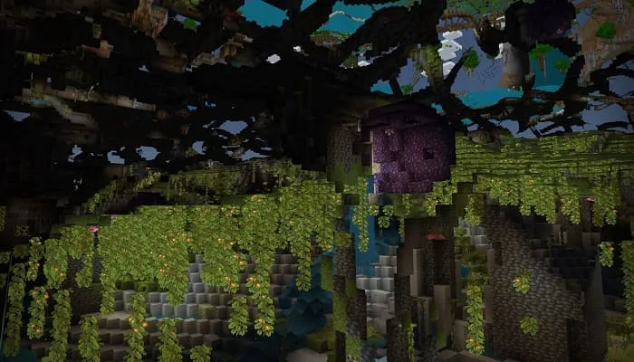 Spectator‌ mode in Minecraft!