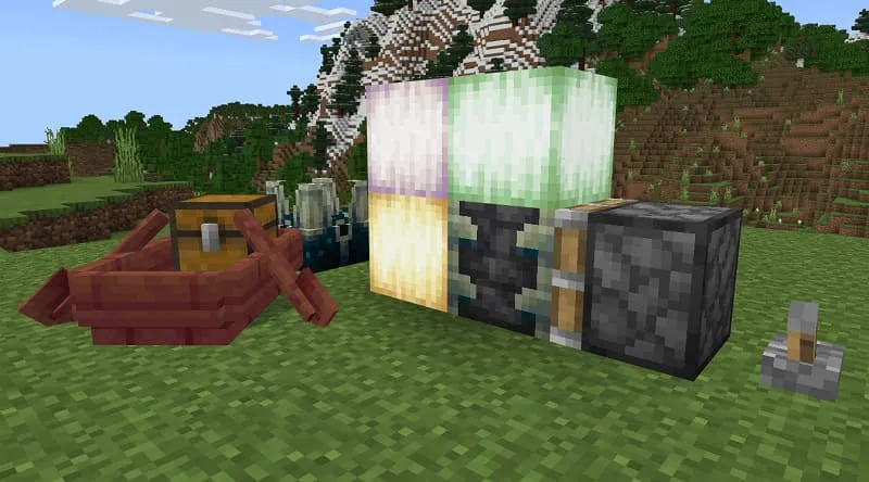 Blocks from Minecraft 1.19