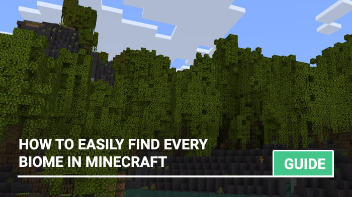 How to easily find a biome in Minecraft?