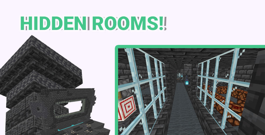 Hidden rooms in Ancient City Minecraft