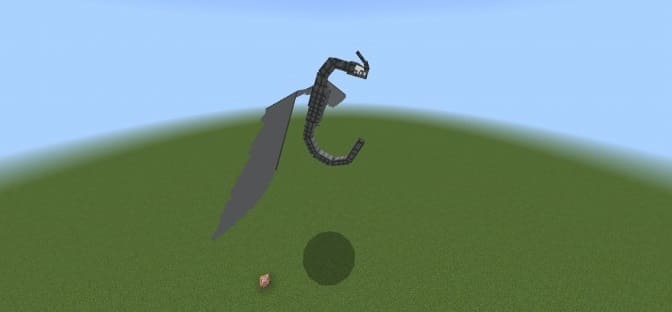 Tornado Dragon in Minecraft
