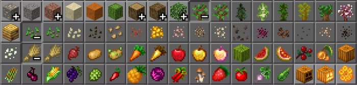 New seeds in the inventory