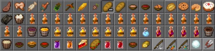 New food in the inventory