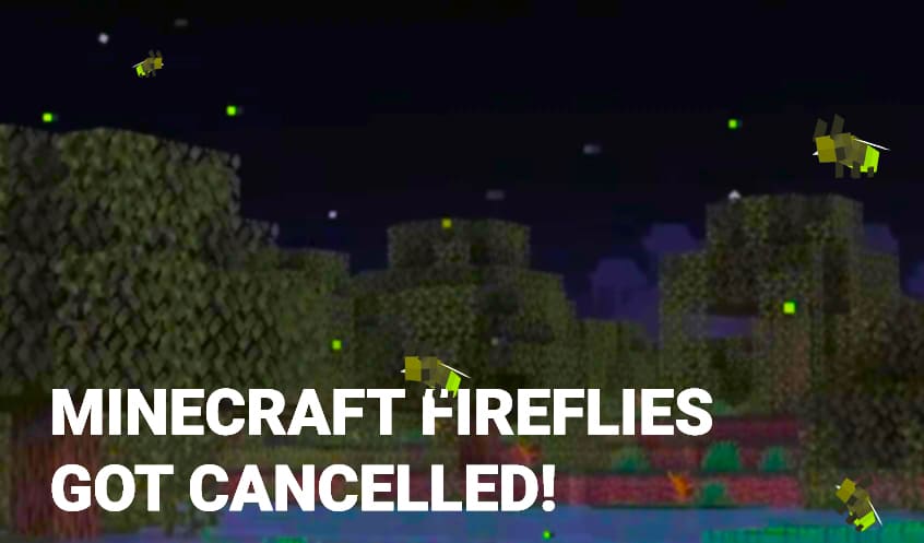 Fireflies will not appear in Minecraft 1.19