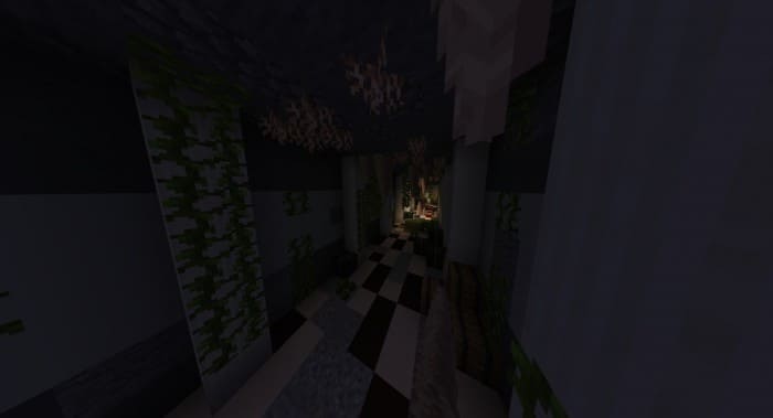 Мрачный коридор завода