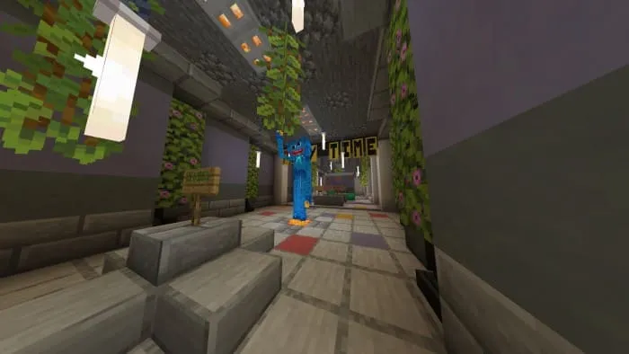 Huggy is waiting for the player