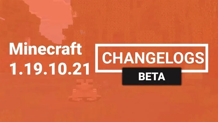 Minecraft 1.19.10.21