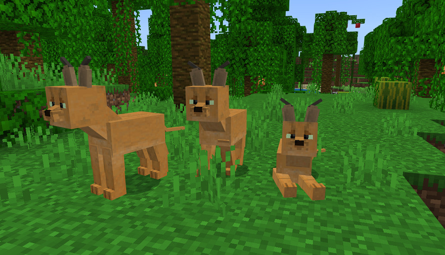 Caracal in Minecraft