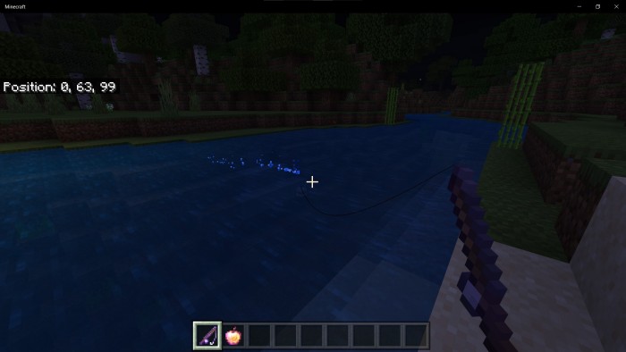Fishing at night