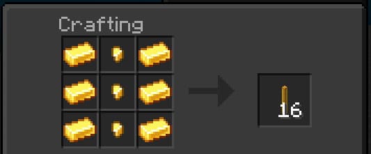 Crafting gold strengthening your убежища