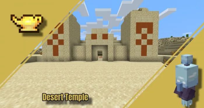 Desert pyramid and gin lamp