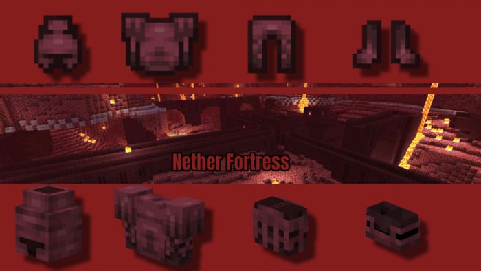 Nether fortress and armor