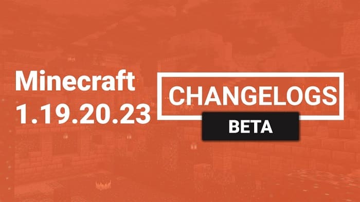 Minecraft 1.19.20.23