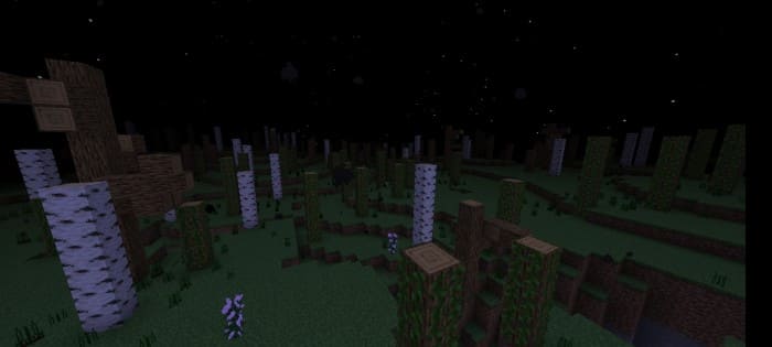 The Upside Down World in Minecraft