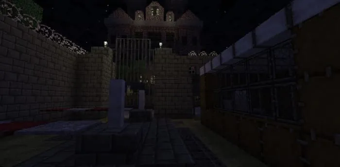 Outlast map with horror