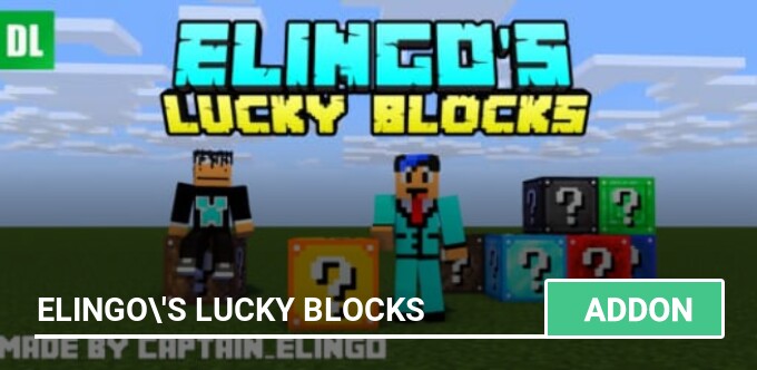 WORKING COOL LUCKY BLOCKS with Command Blocks [Minecraft PE] 