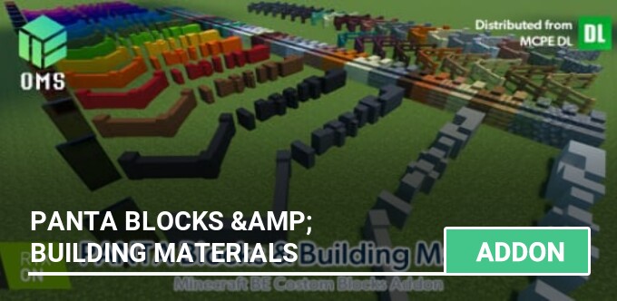 Mod: PANTA Blocks & Building Materials