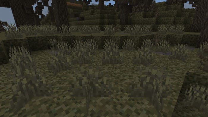 Corrupted Grass Vegetation