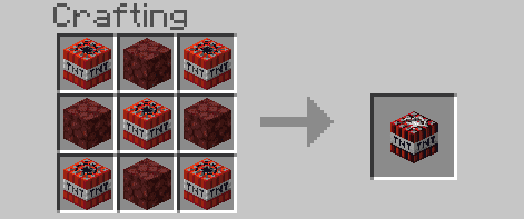 Nether TNT recipe craft