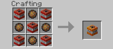 Crafting Fire TNT