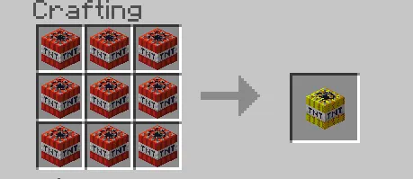 Crafting Multiply TNT