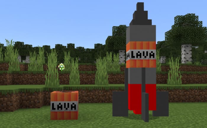 Lava TNT and Missile