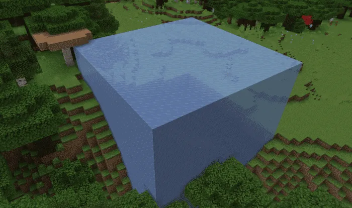 Ice blocks in the world