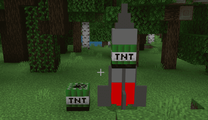 Flat TNT and Missile