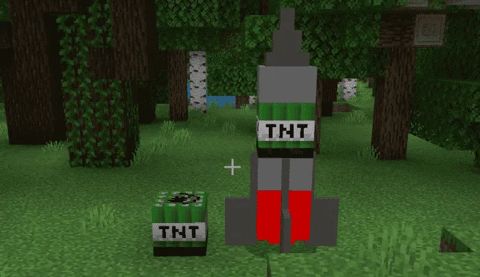 Flat TNT and Missile