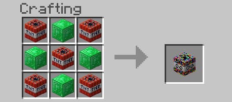 Crafting Infinity TNT